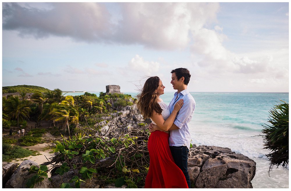 Tulum Ruins Mexico Honeymoon Photography Sarah Mack Photo