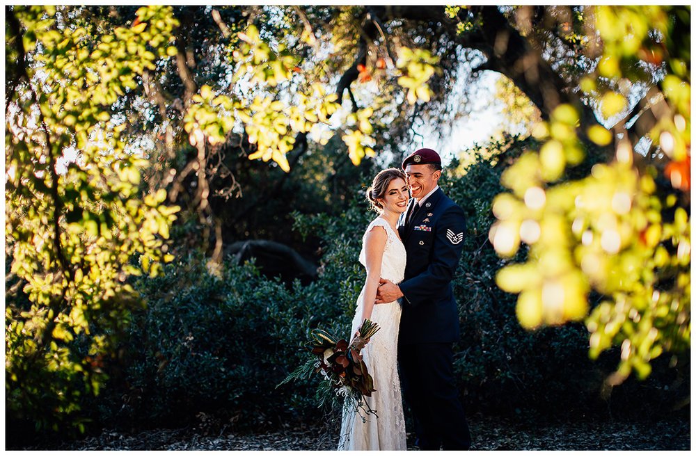 Winter Military Boho Wedding Sarah Mack Photo