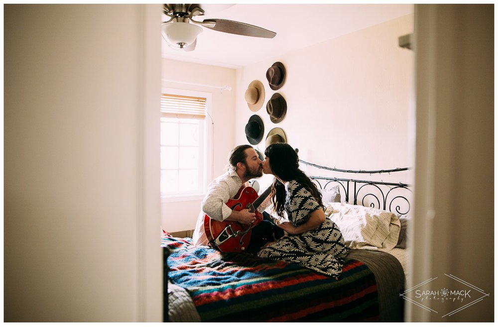 SL Costa Mesa In Home Engagment Photography