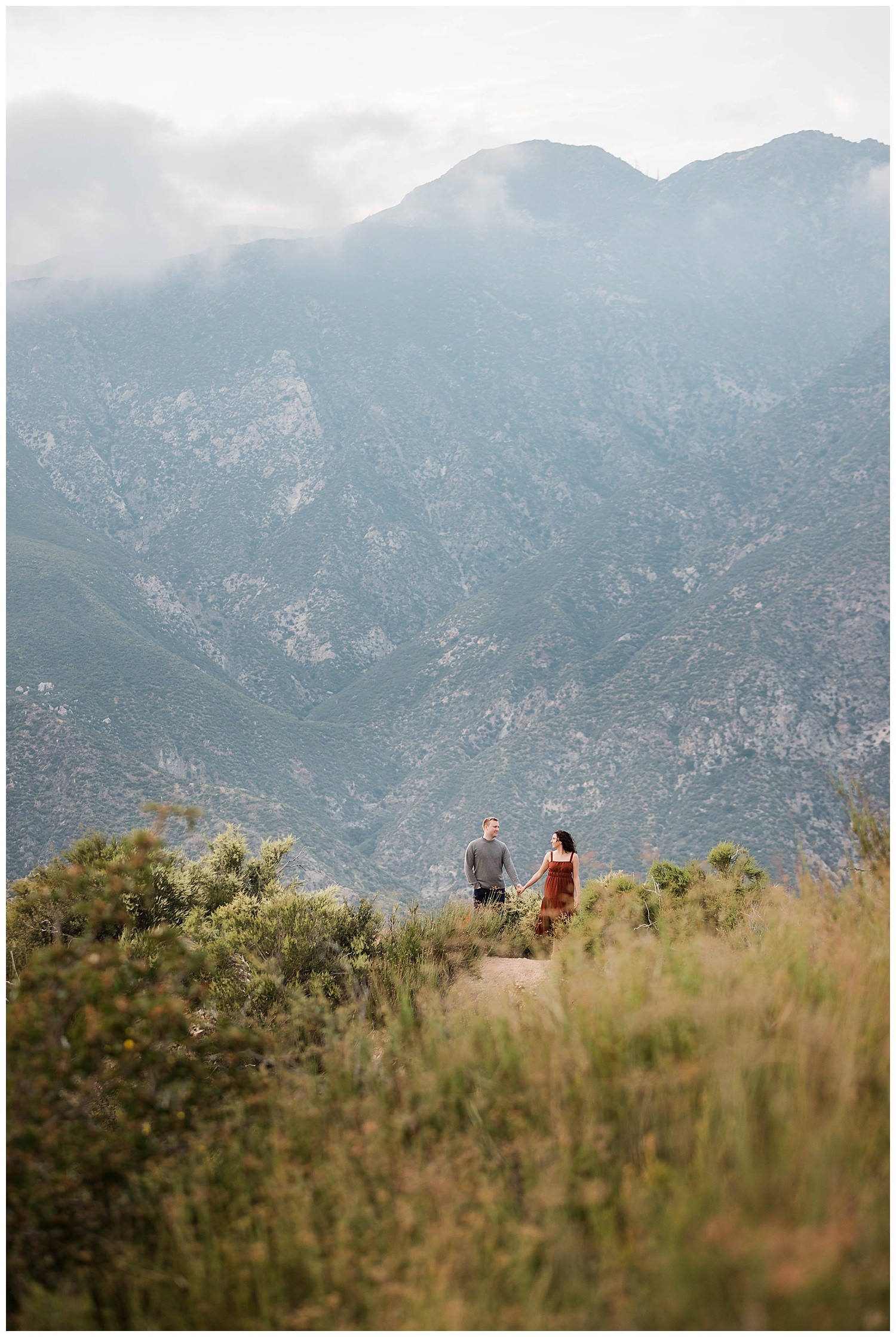 Angeles National Forest Engagement Photography